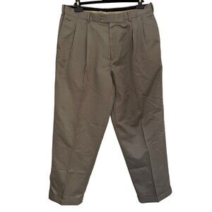 Croft & Barrow 100% Polyester Tan SZ 38/30